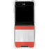 Peru Flag Distressed Galaxy Z Flip5 5G Clear Case